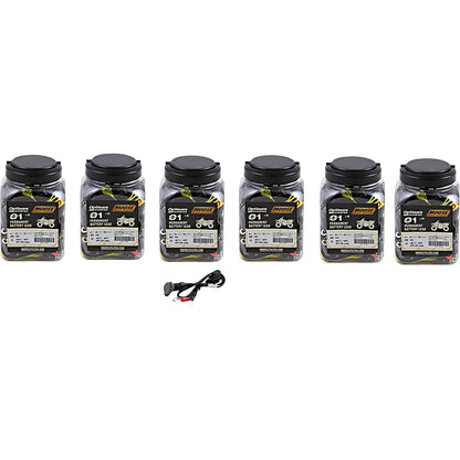 Moose Offroad Battery - 12V Lead - O1 - SAE/12V - Permanent - Set of 6/20 Pack 3807-0547_1029792