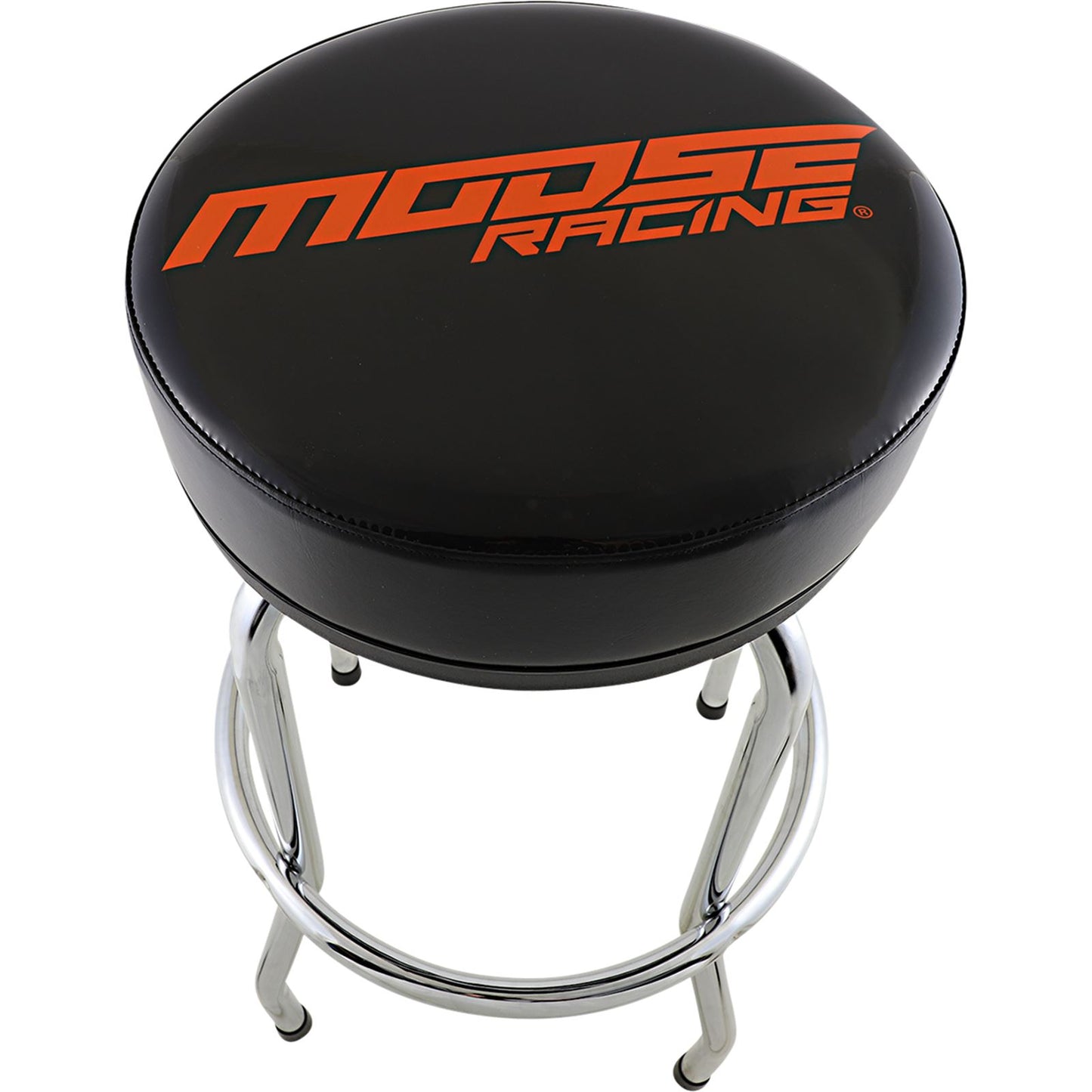 Moose Offroad Branded Barstool - Black/Orange Logo [MPN: 9905-0153]_1029888