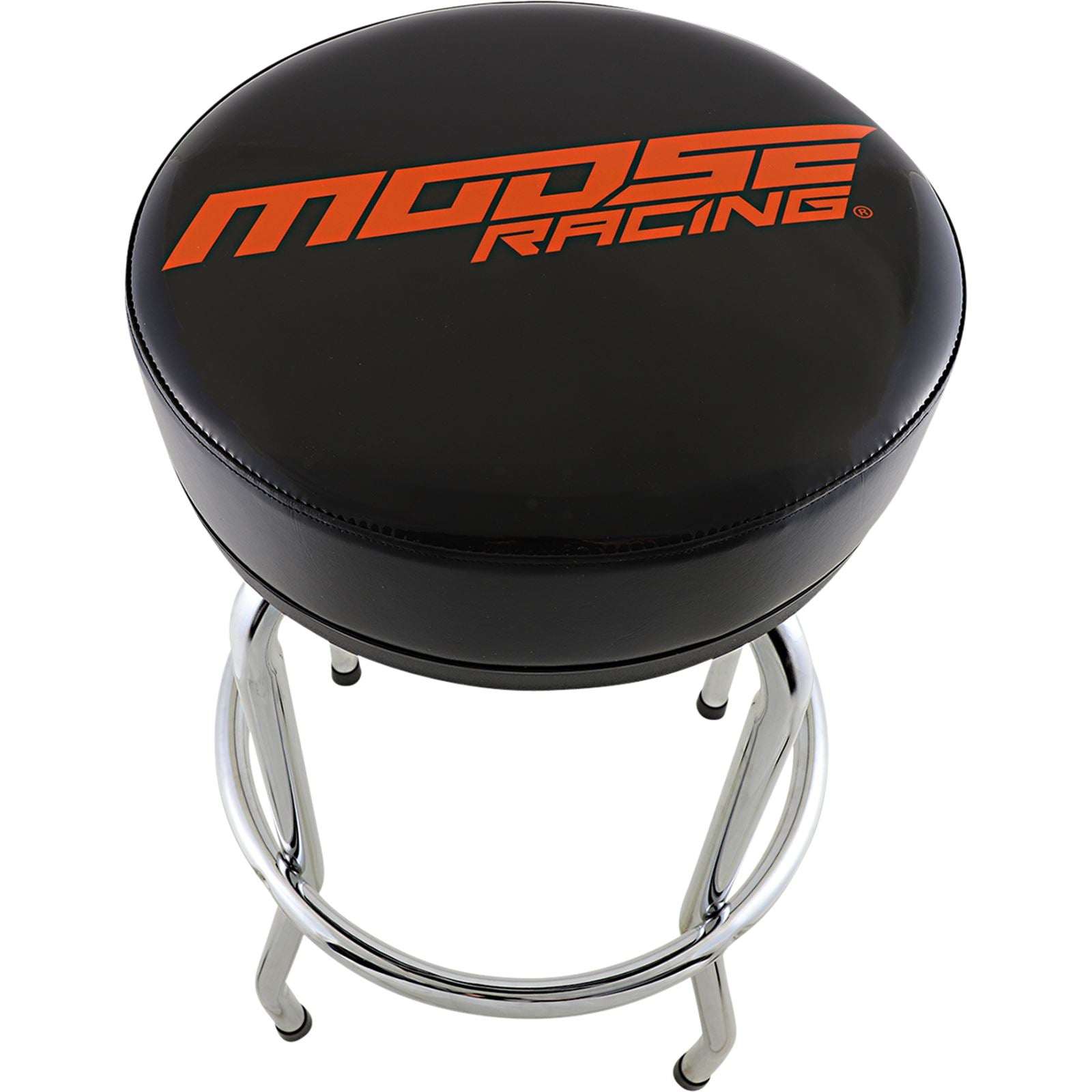 Moose Offroad Branded Barstool - Black/Orange Logo [MPN: 9905-0153]_1029888