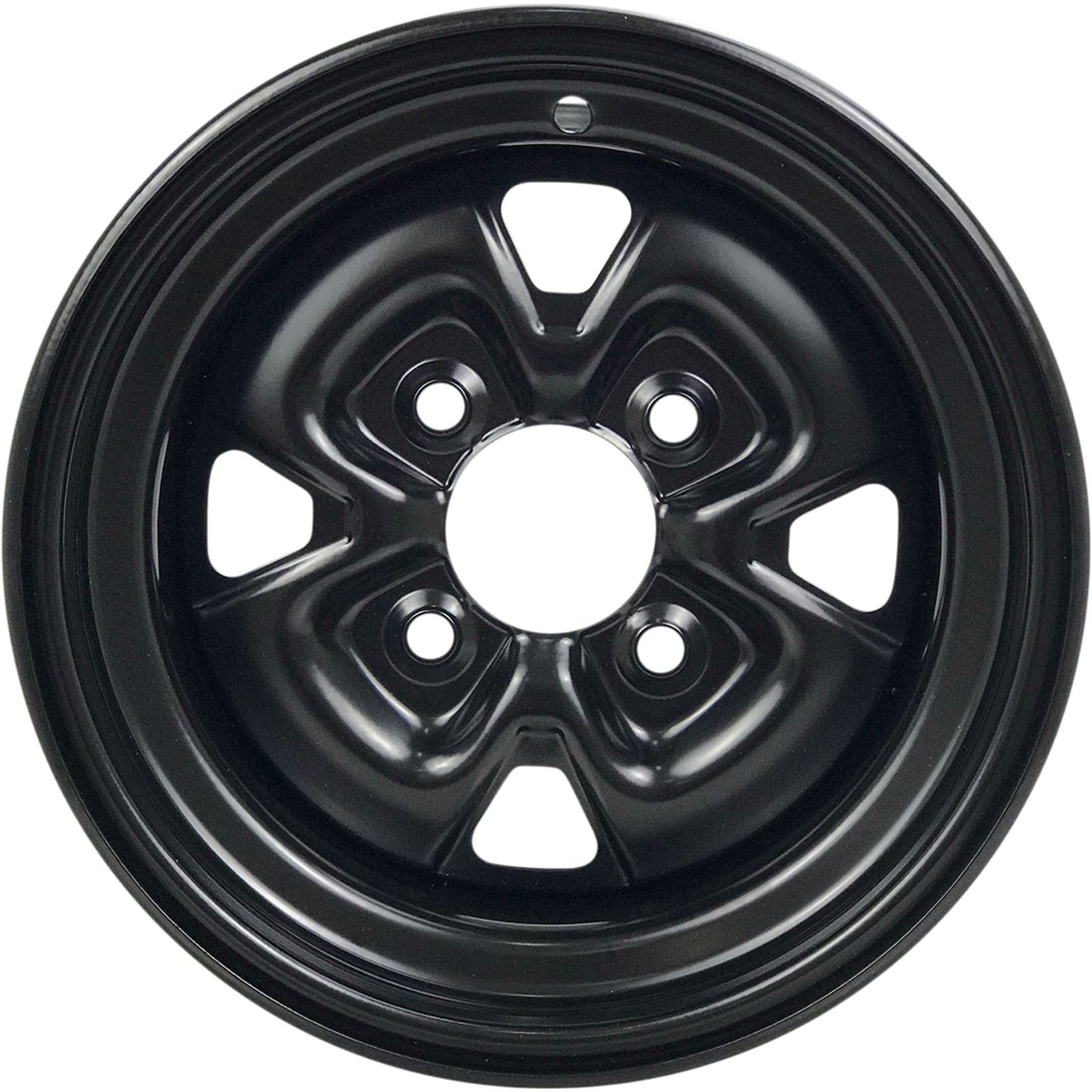 Moose Offroad Wheel - Steel - 12 x 7 - 4/110 - Black 0231-0040_1030437
