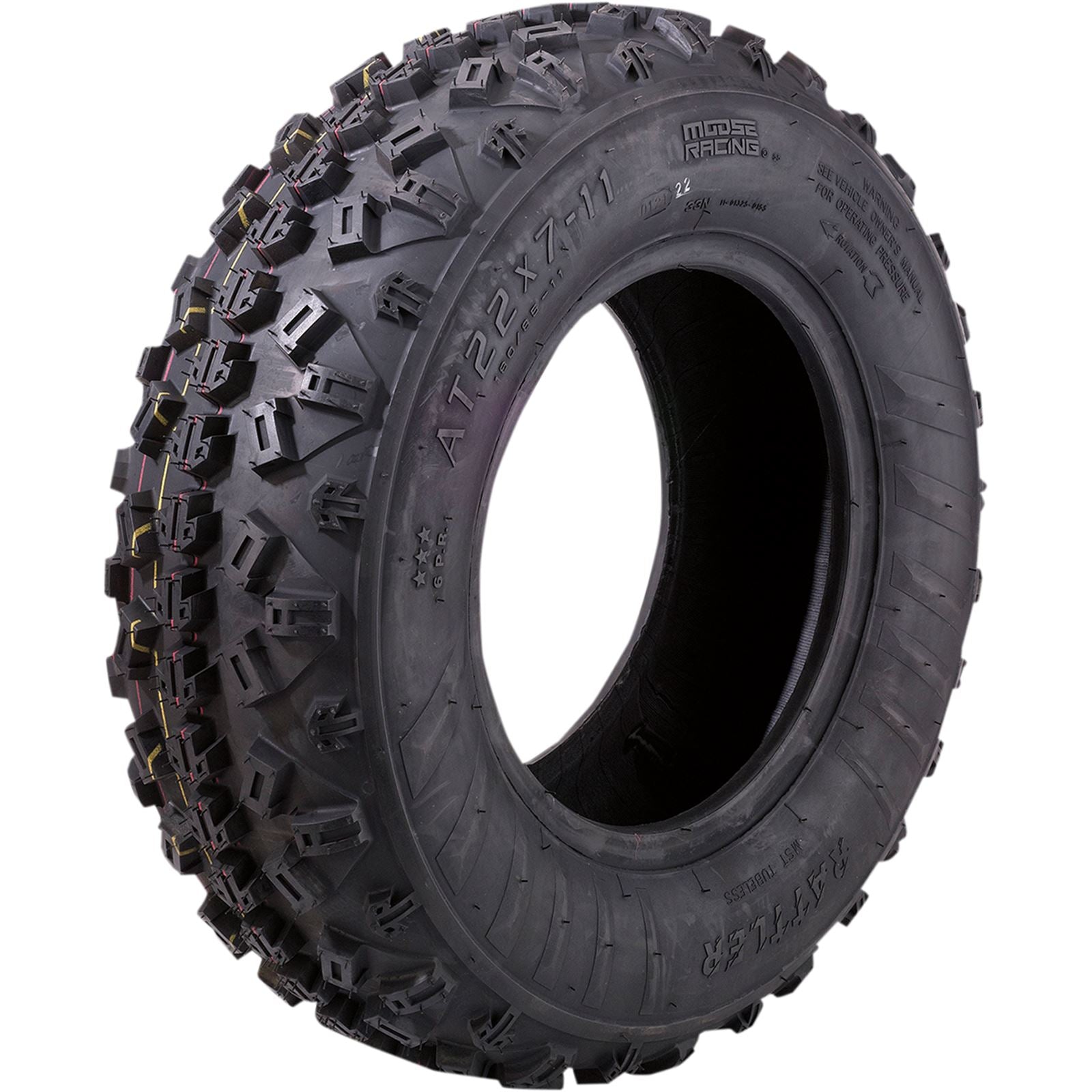 Moose Offroad Tire - Rattler - Rear - 22x7-11 0320-1148_1030495