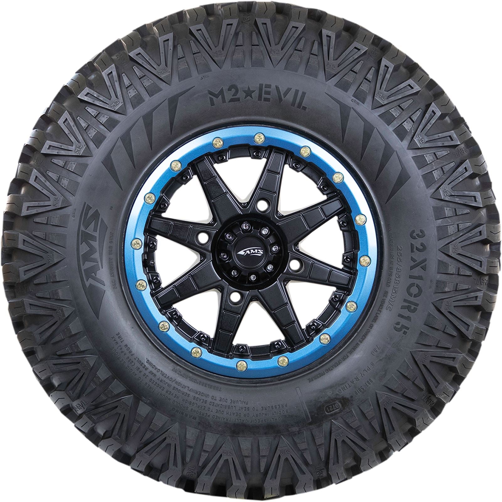 AMS TIRES Tire - M2 Evil - GM-460 - 32x10R15 - Front/Rear - 8 Ply 1522-361_1030538