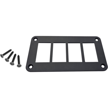 Moose Offroad Universal Dash Plate - 4 Switches 0521-1800_1030747