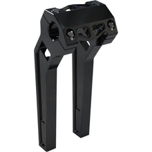 LA Choppers 10" Black Anodized Pullback Risers w/ 1-1/4" Clamping [MPN: LA-7481-10B]_1056738