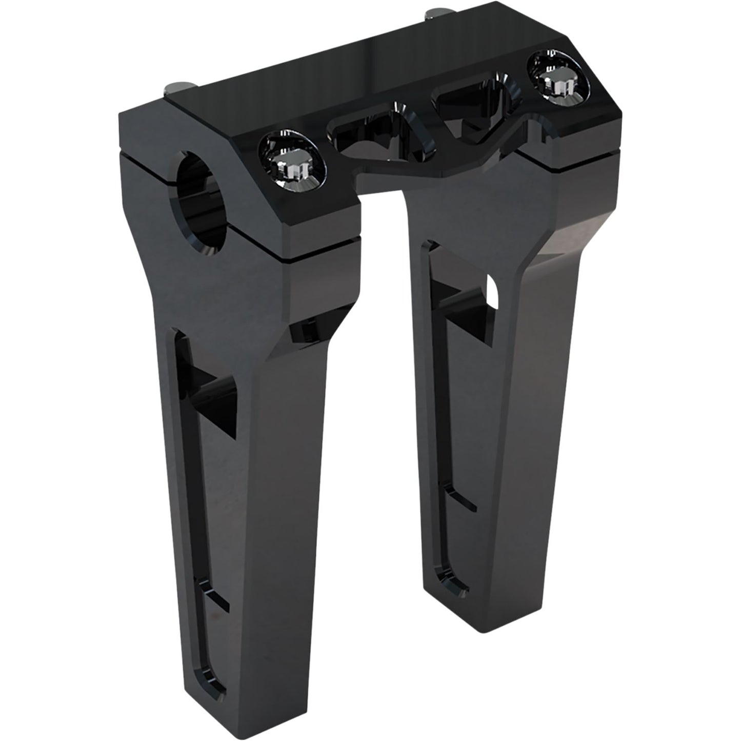 LA Choppers 6" Black Anodized Straight Risers w/ 1" Clamping [MPN: LA-7470-06B]_1056670