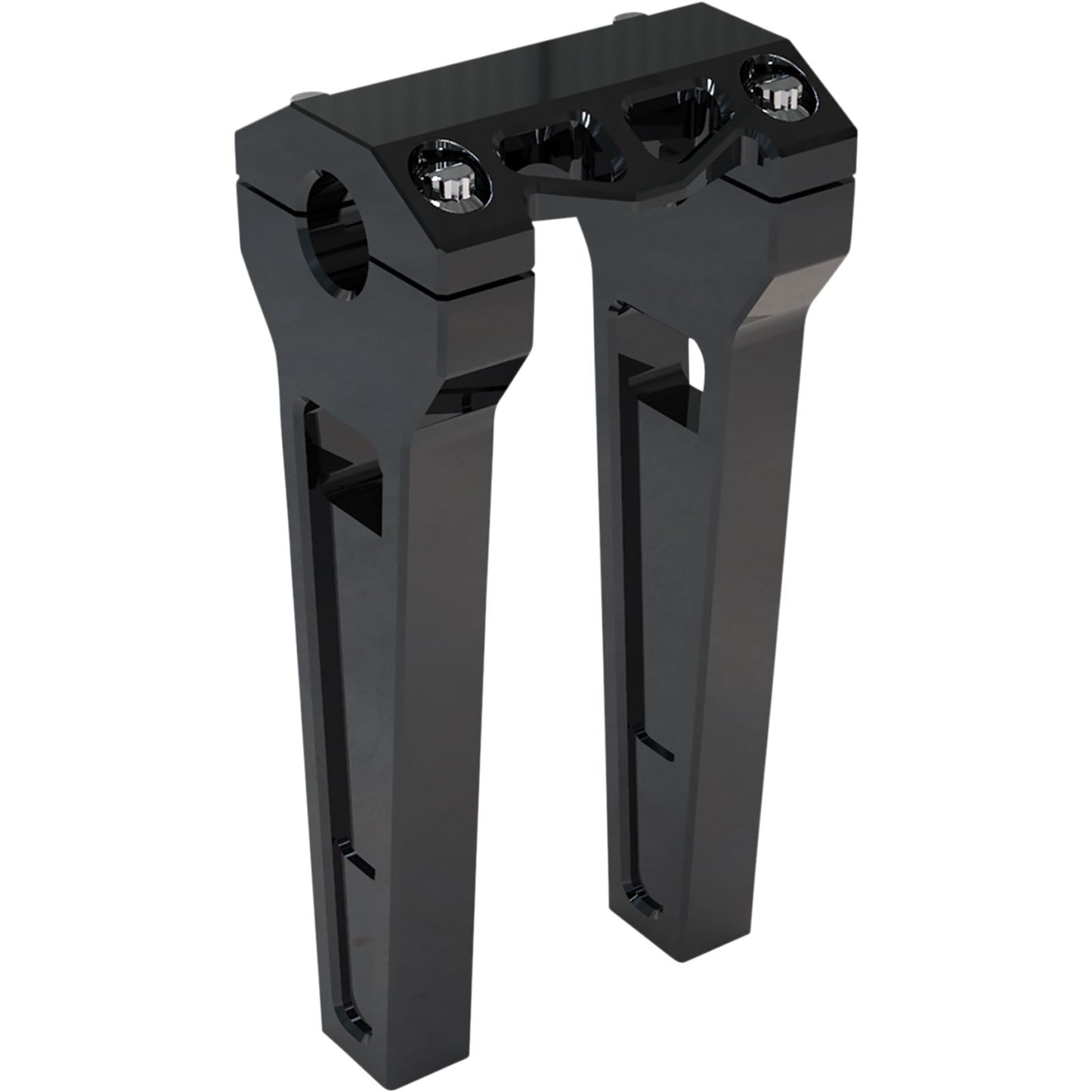 LA Choppers 8" Black Anodized Straight Risers w/ 1" Clamping [MPN: LA-7470-08B]_1056718