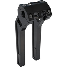 LA Choppers 10" Black Anodized Pullback Risers w/ 1" Clamping [MPN: LA-7471-10B]_1056800