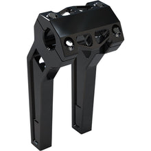 LA Choppers 8" Black Anodized Pullback Risers w/ 1-1/4" Clamping [MPN: LA-7481-08B]_1056811