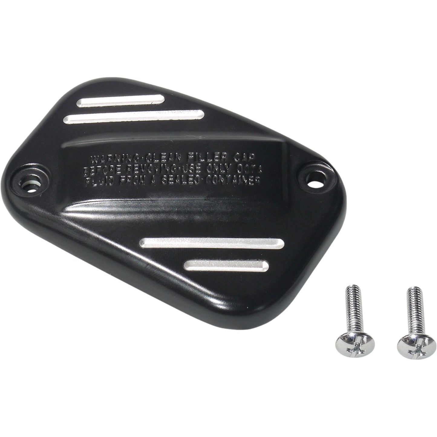 Drag Specialties Black Master Cylinder Cover for '15+ Softail 0611-0189_1030857