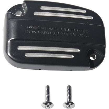 Drag Specialties Black Clutch Master Cylinder Clutch Cover for '14 - '16 FL 0612-0472_1030836