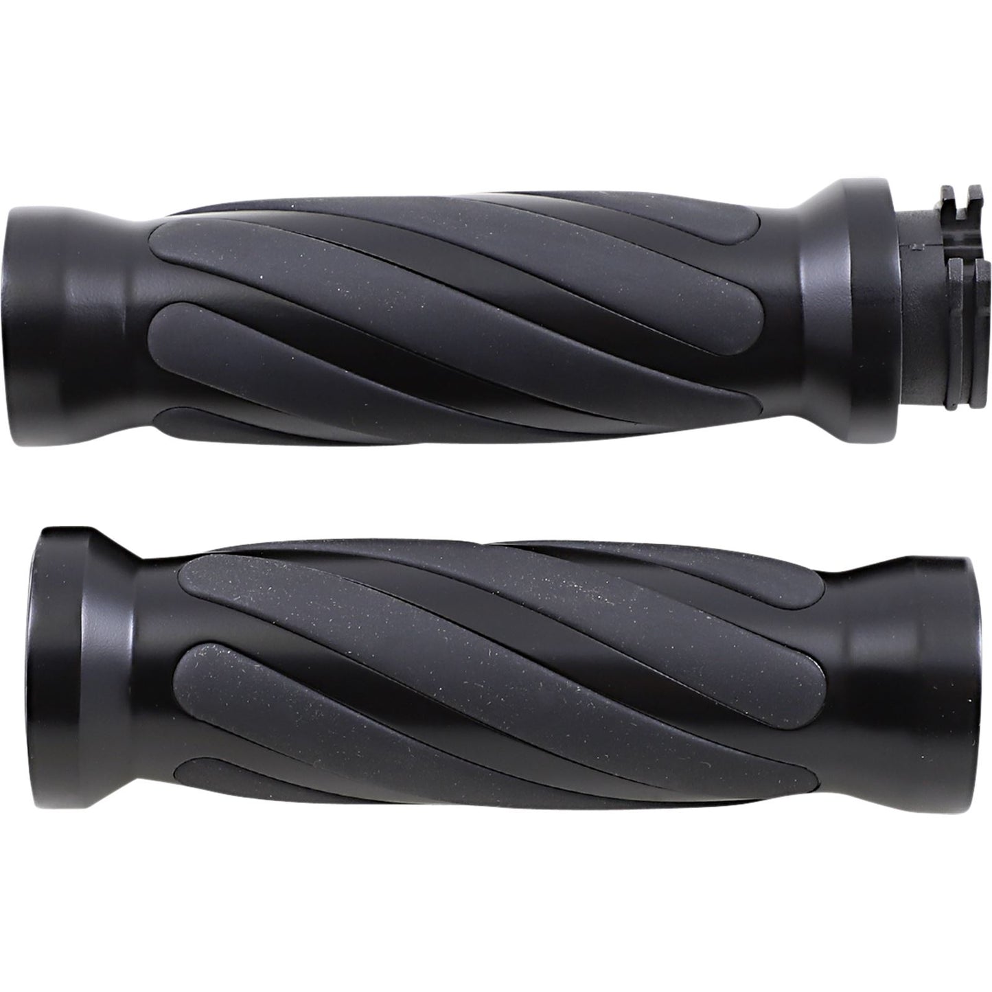Drag Specialties Twisted Grips - Matte Black  0630-2689_1030827