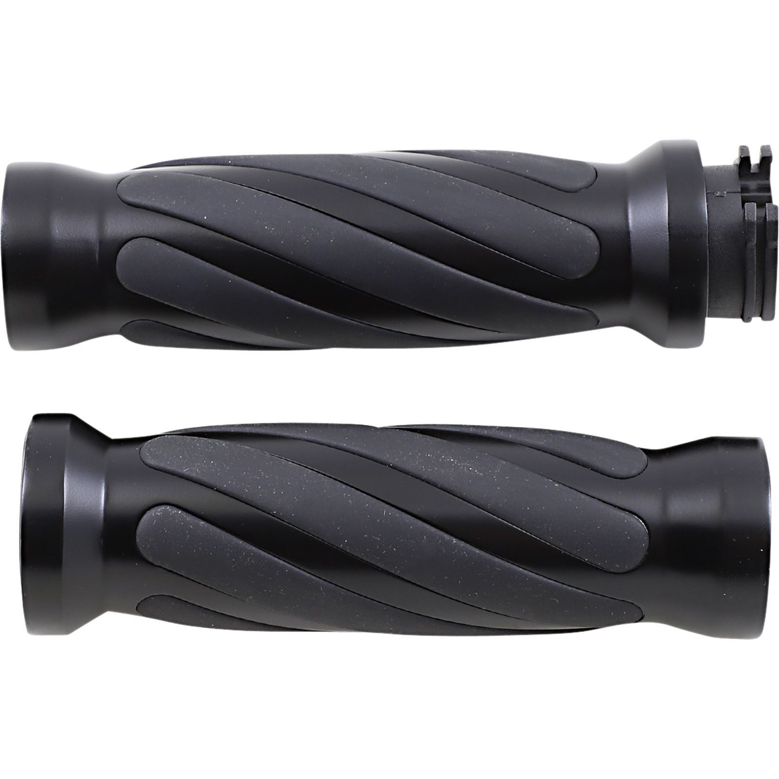 Drag Specialties Twisted Grips - Matte Black  0630-2689_1030827