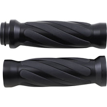 Drag Specialties Twisted Grips for TBW - Matte Black  0630-2690_1030828