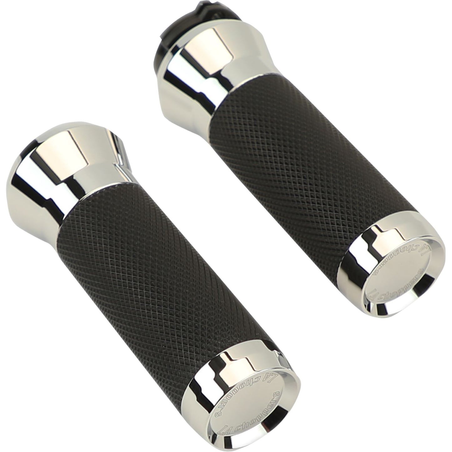 LA Choppers Chrome Grips for Cable [MPN: LA-7492-01]_1056817