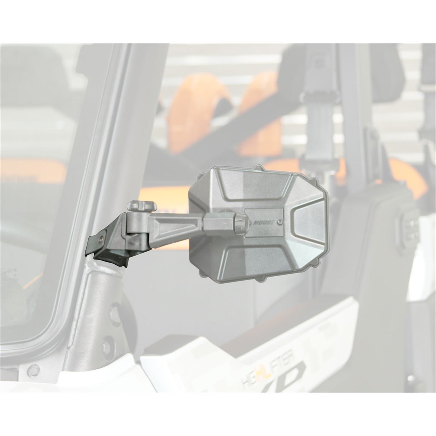 Moose Offroad Side Mirror Adapter - Polished 0640-1476_1030899
