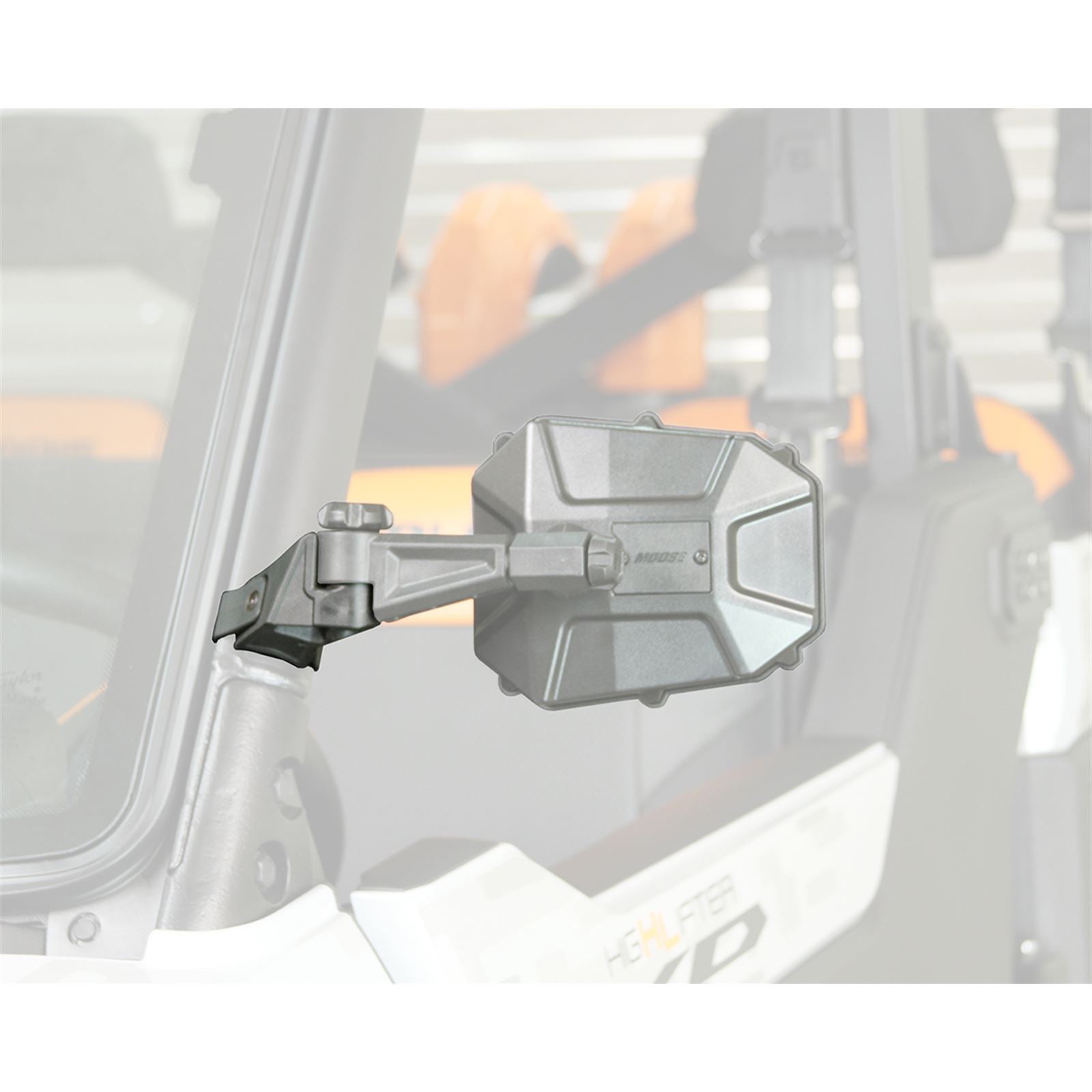 Moose Offroad Side Mirror Adapter - Polished 0640-1476_1030899