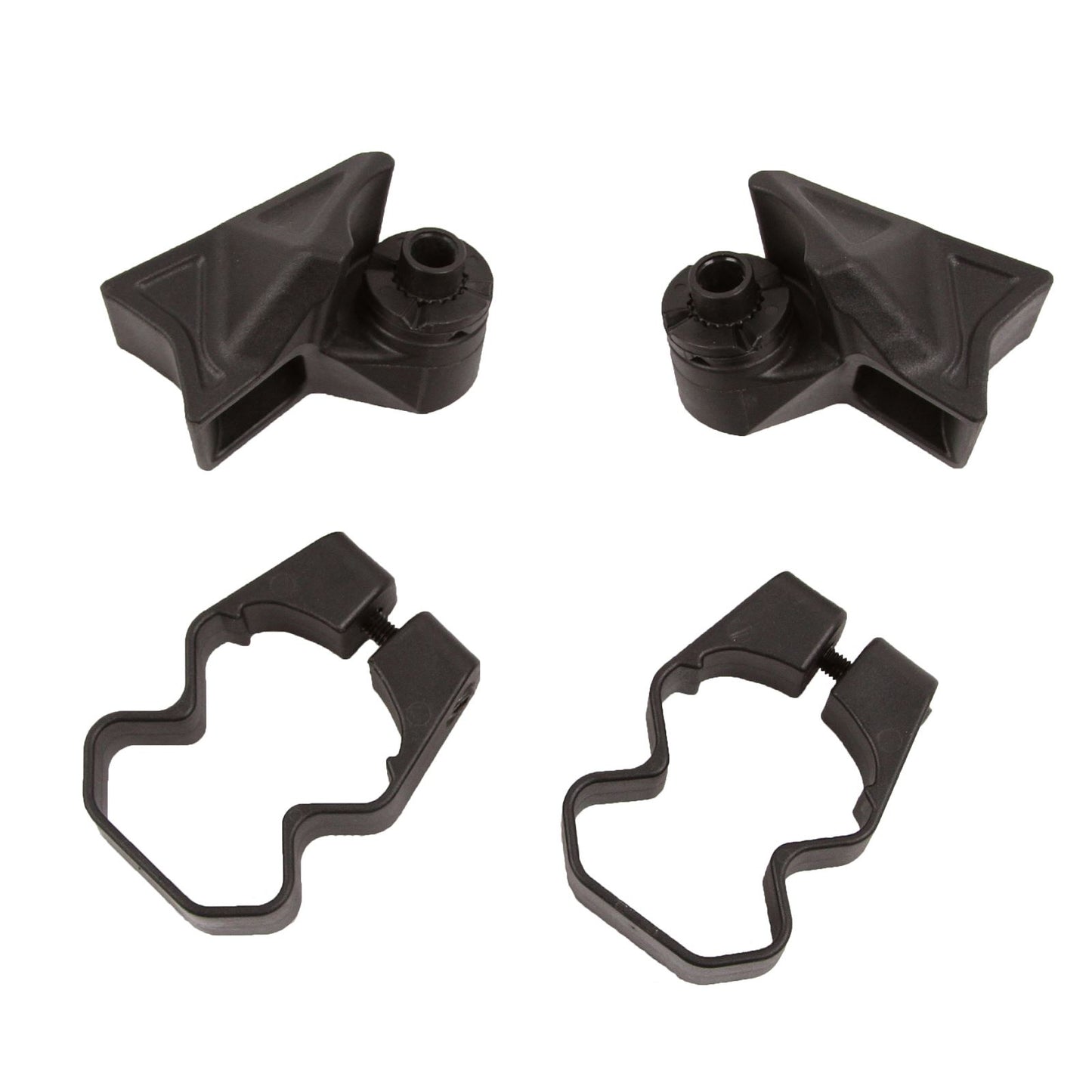 Moose Offroad Side Mirror Adapter - Polished 0640-1476_1030901