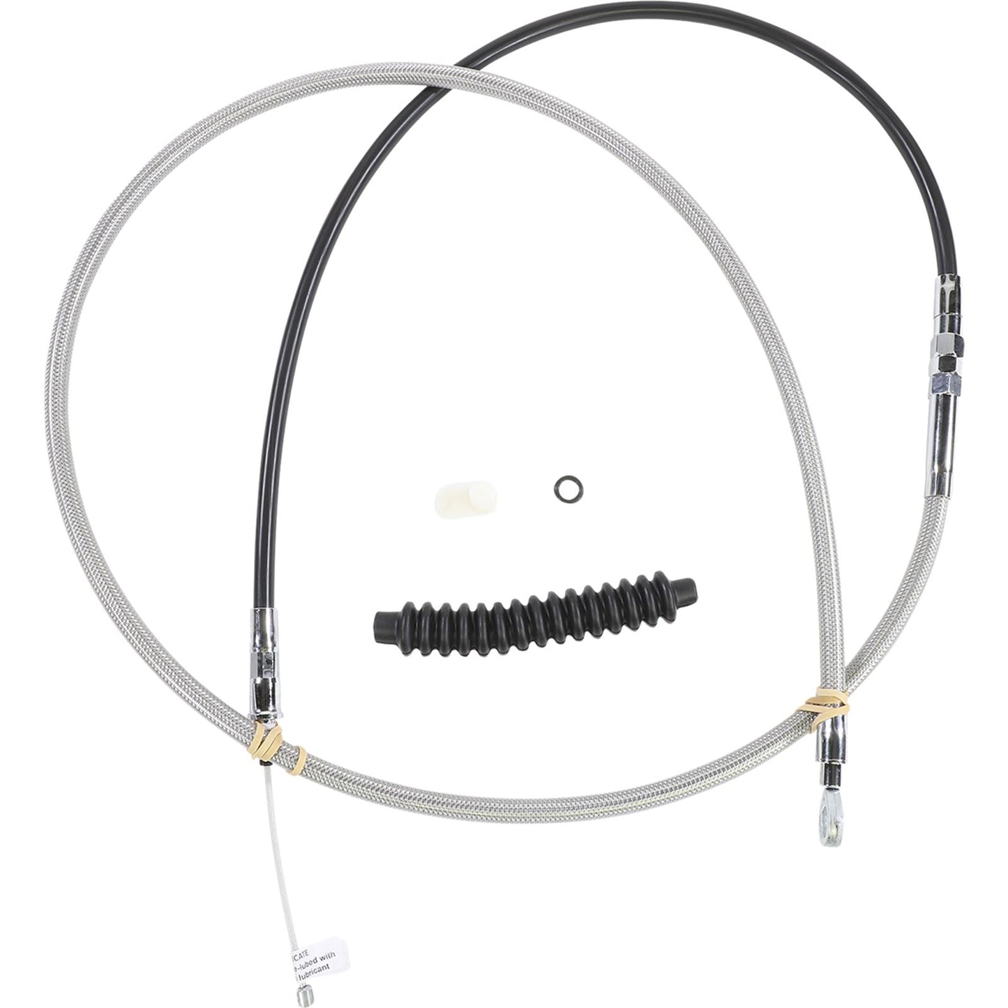 Drag Specialties Clutch Cable - Braided 0652-2373_1056788