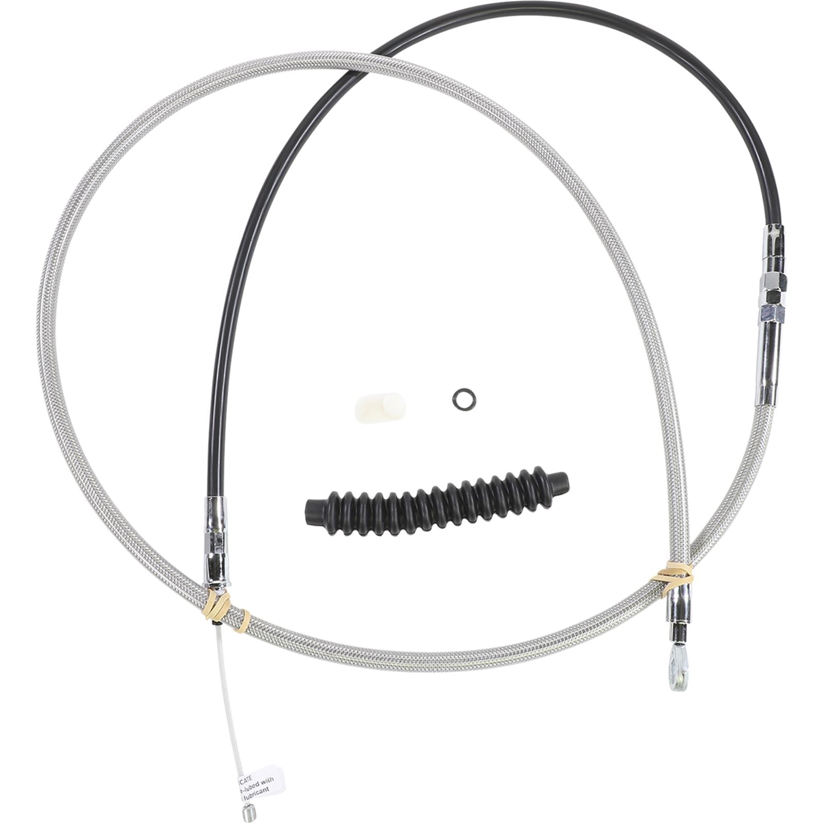Drag Specialties Clutch Cable - Braided 0652-2373_1056788