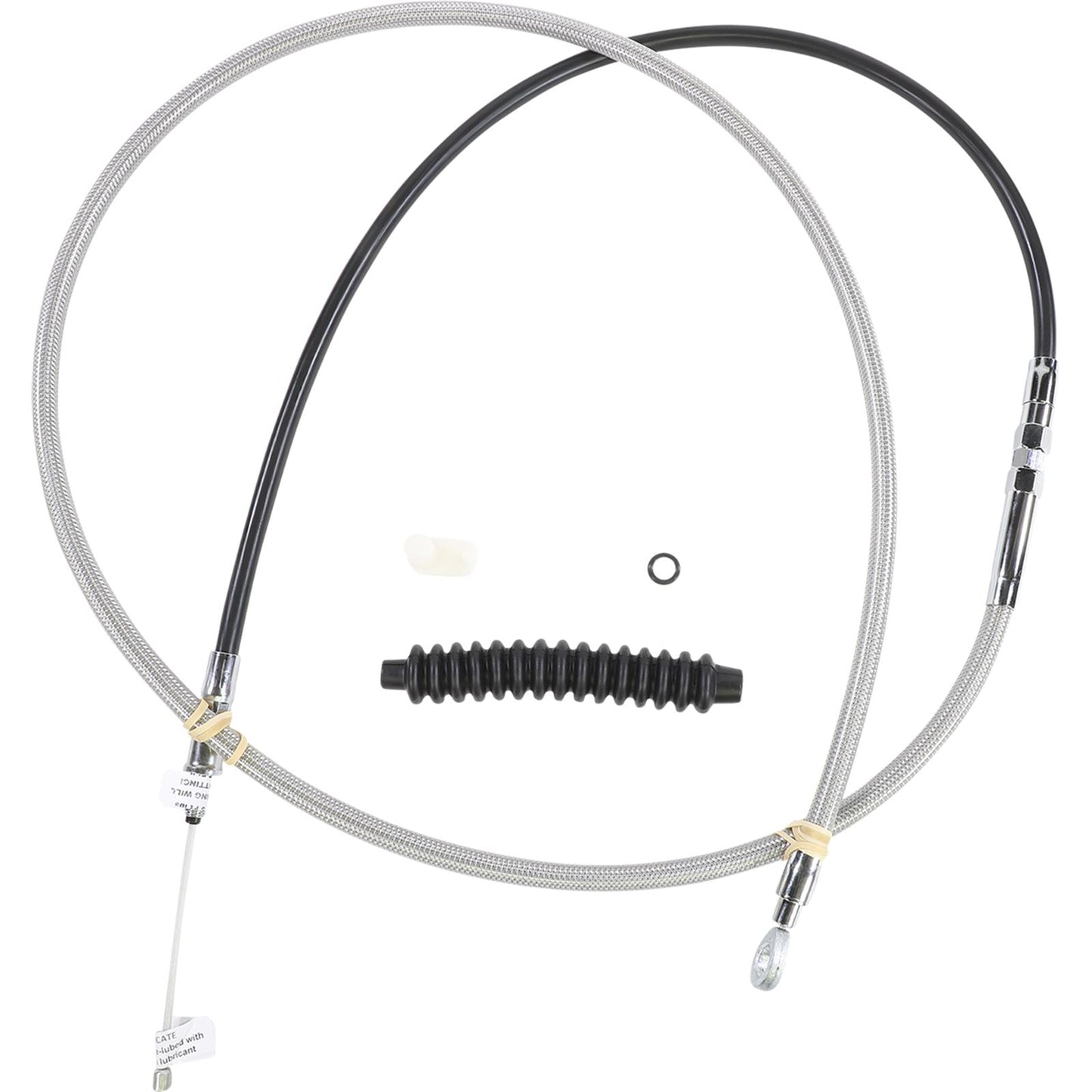 Drag Specialties Clutch Cable - Braided 0652-2374_1056789