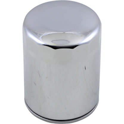 Drag Specialties Oil Filter - Chrome - M8 0712-0640_1030938