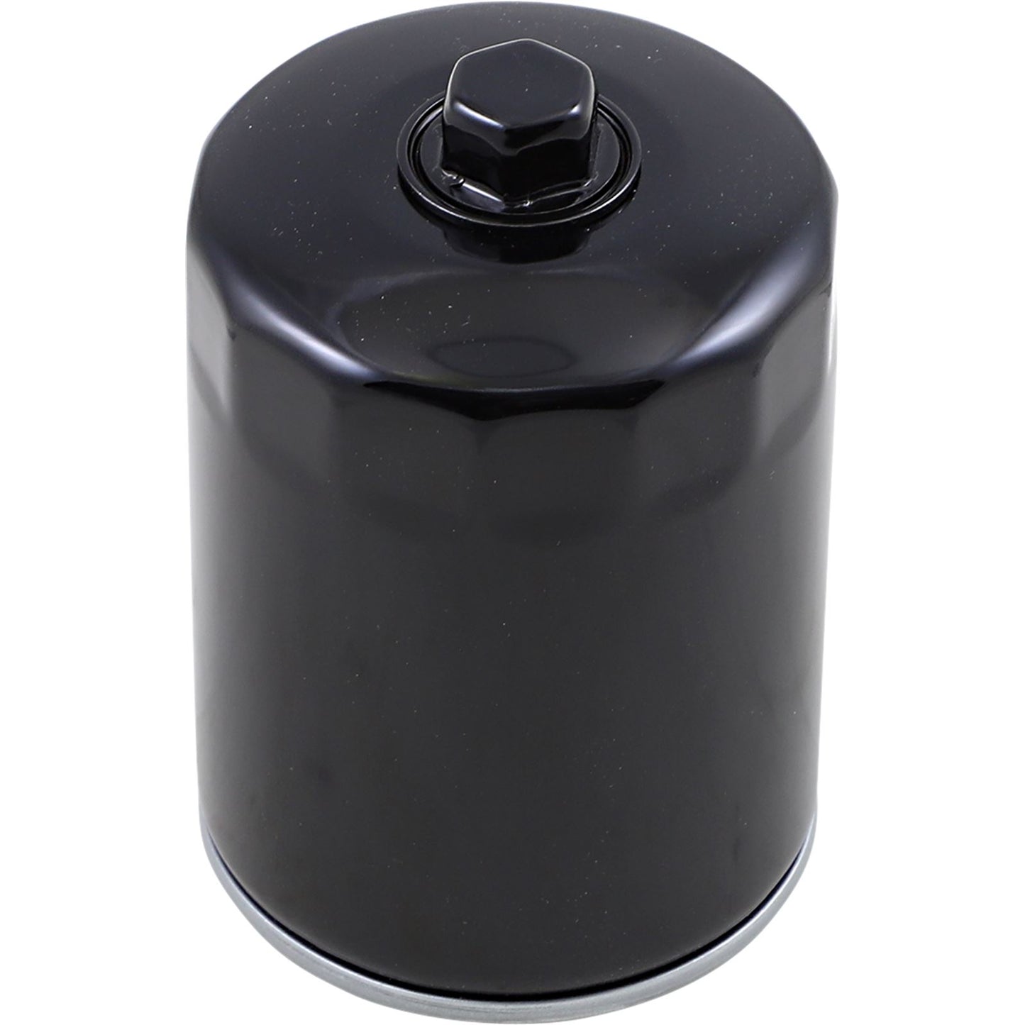 Drag Specialties Oil Filter - With Nut - Black - M8 0712-0643_1030943