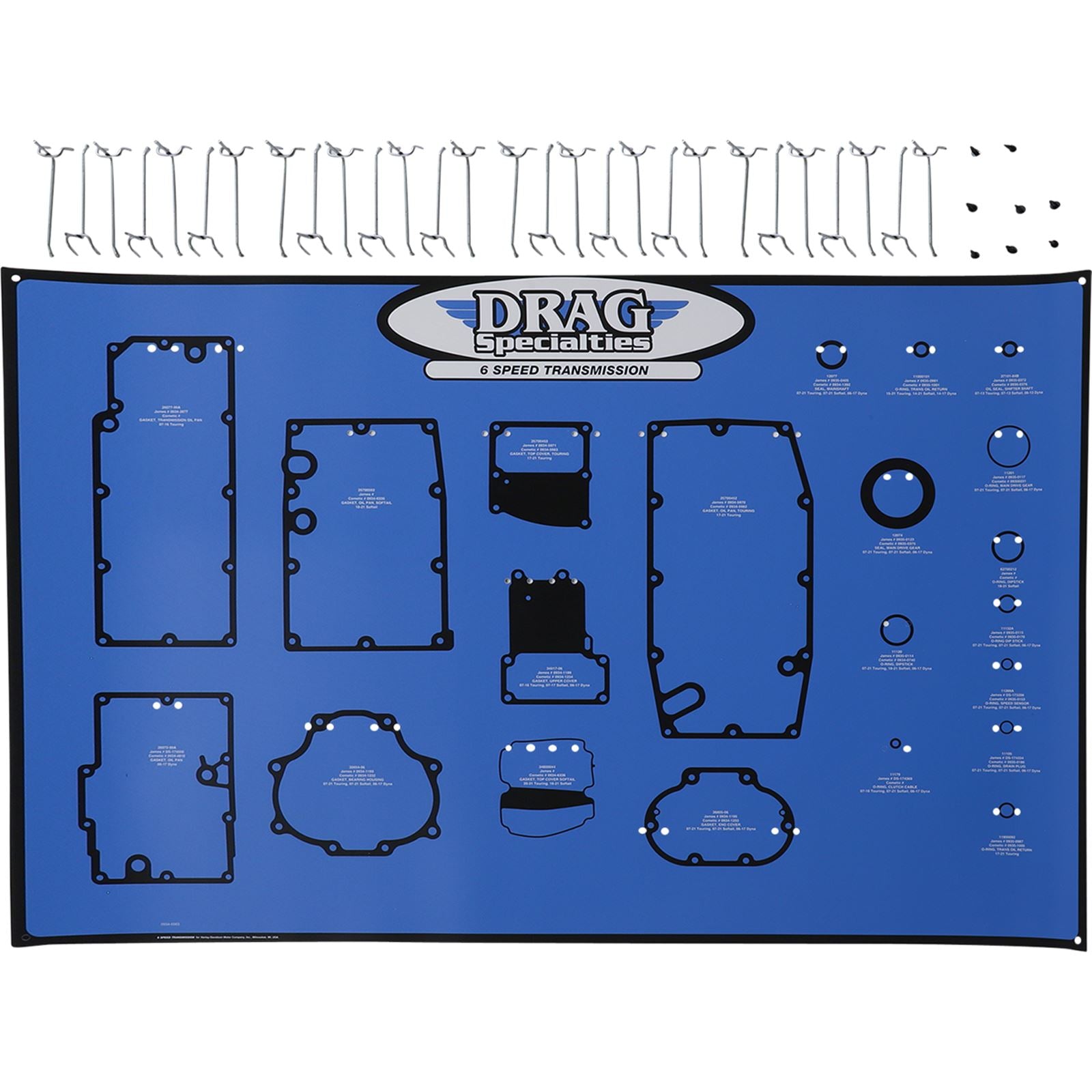 Drag Specialties Board Gasket 6SP BT TRAN [MPN: 0934-6983]_1091004