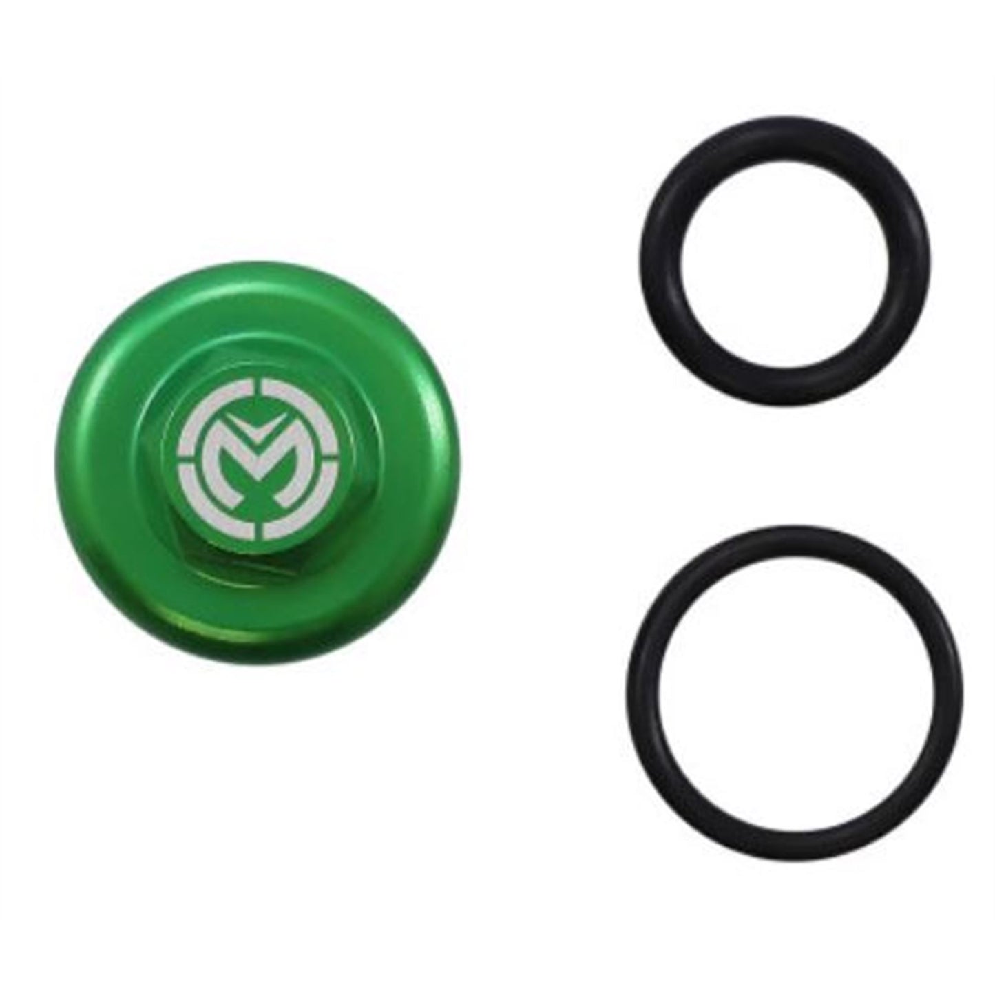Moose Offroad Oil Cap - Green - For Kawasaki [MPN: 0950-0969]_881293