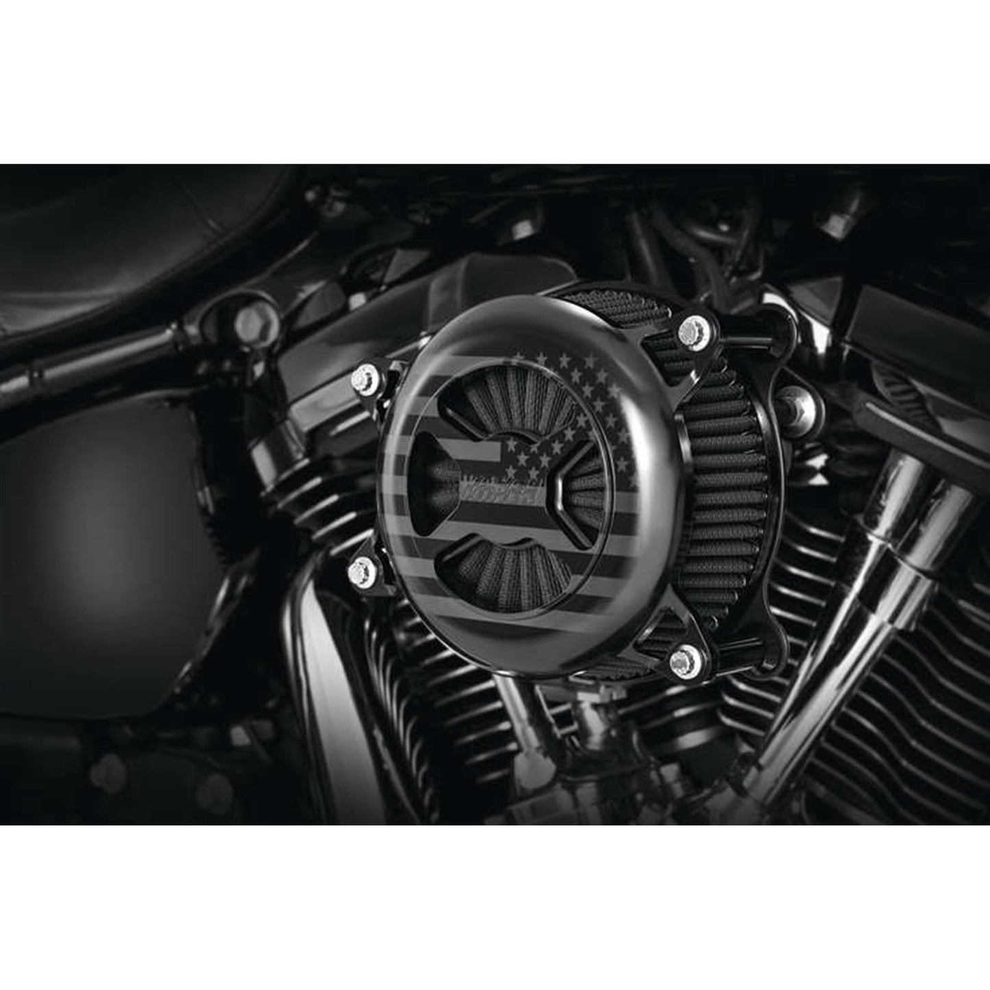 Vance And Hines VO2 Air Cleaner - Black - M8 42045FG_995724