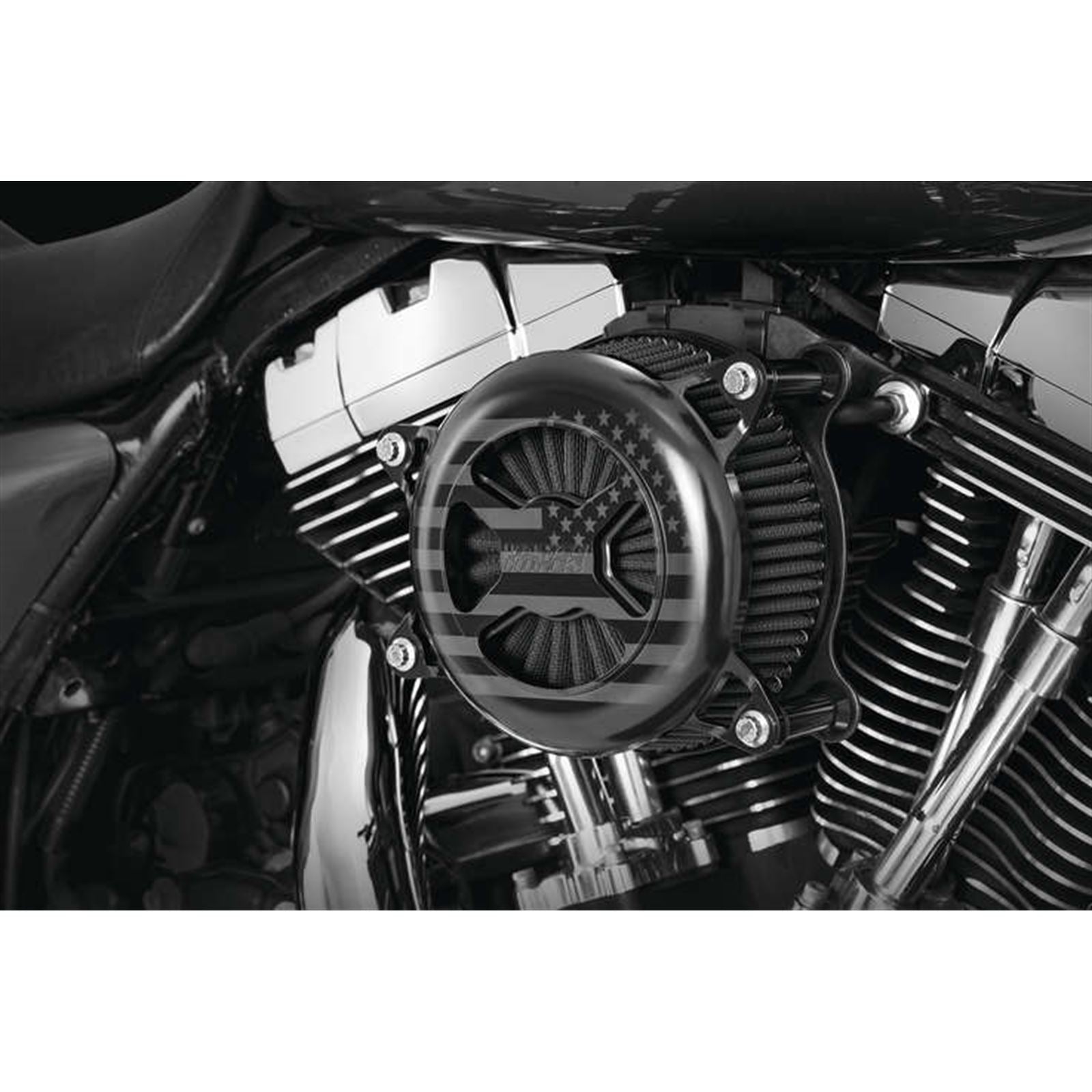 Vance And Hines VO2 Air Cleaner - Black 42043FG_992503