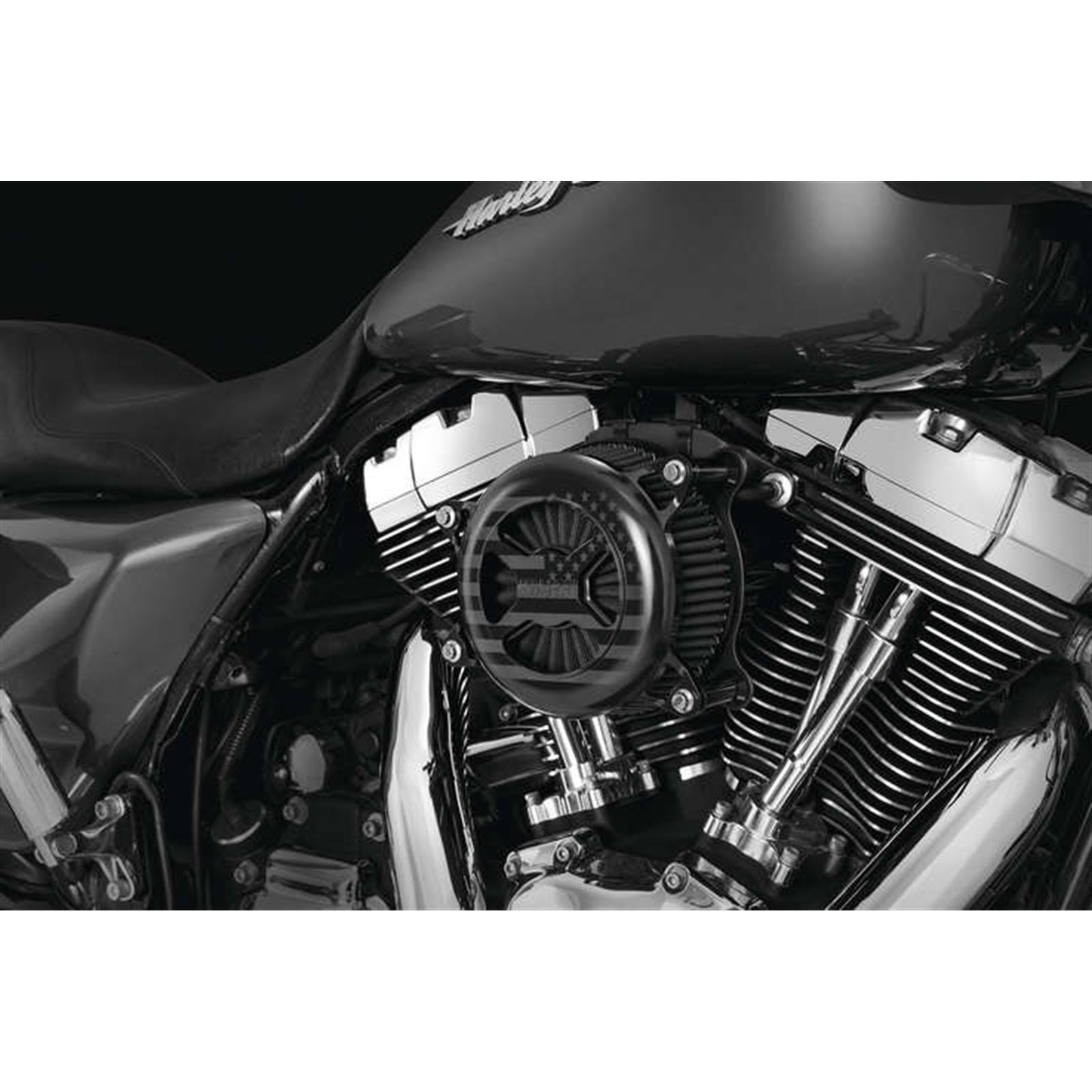 Vance And Hines VO2 America Air Cleaner - Black - '08-16 FL/FX 42041FG_992321