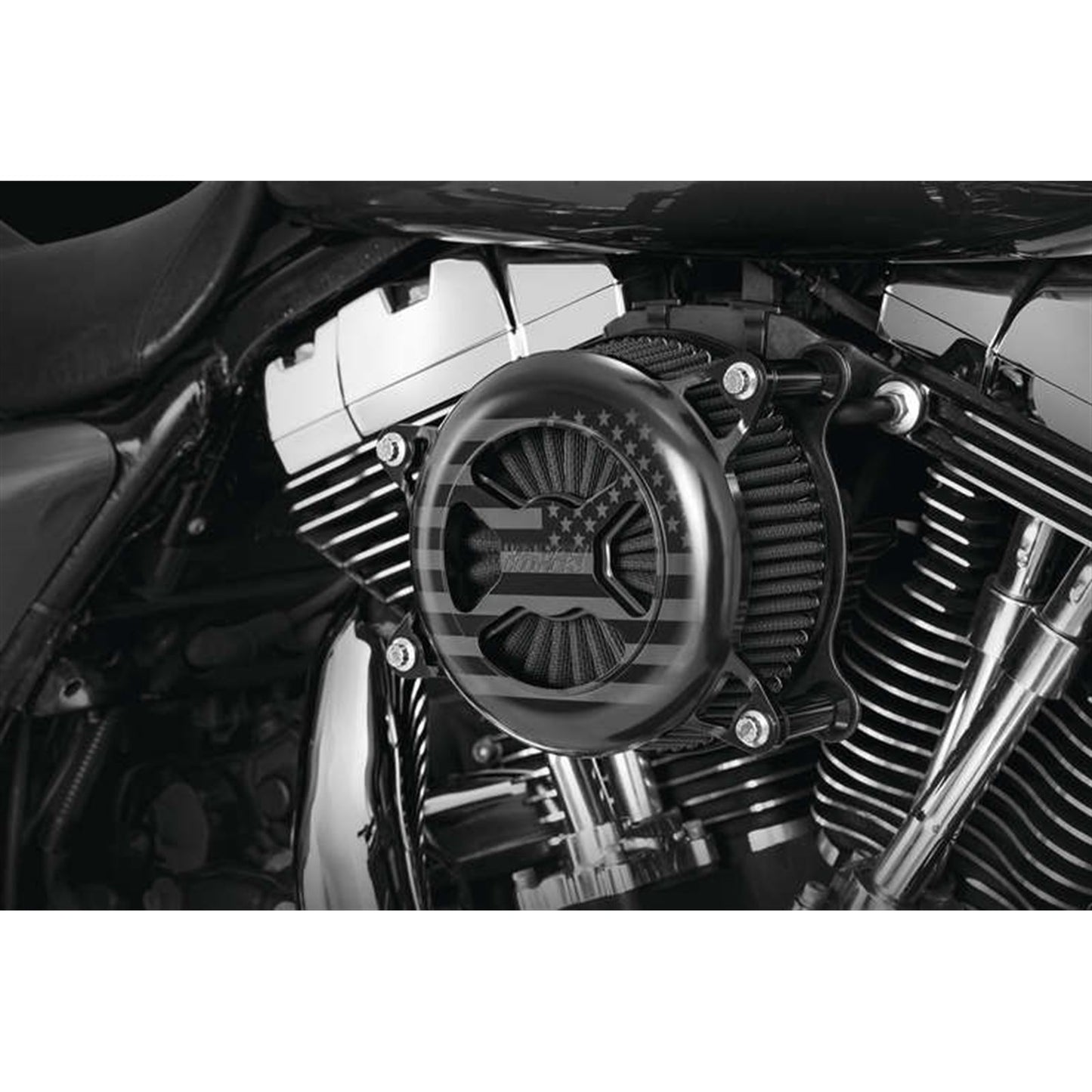 Vance And Hines VO2 America Air Cleaner - Black - '08-16 FL/FX 42041FG_992341