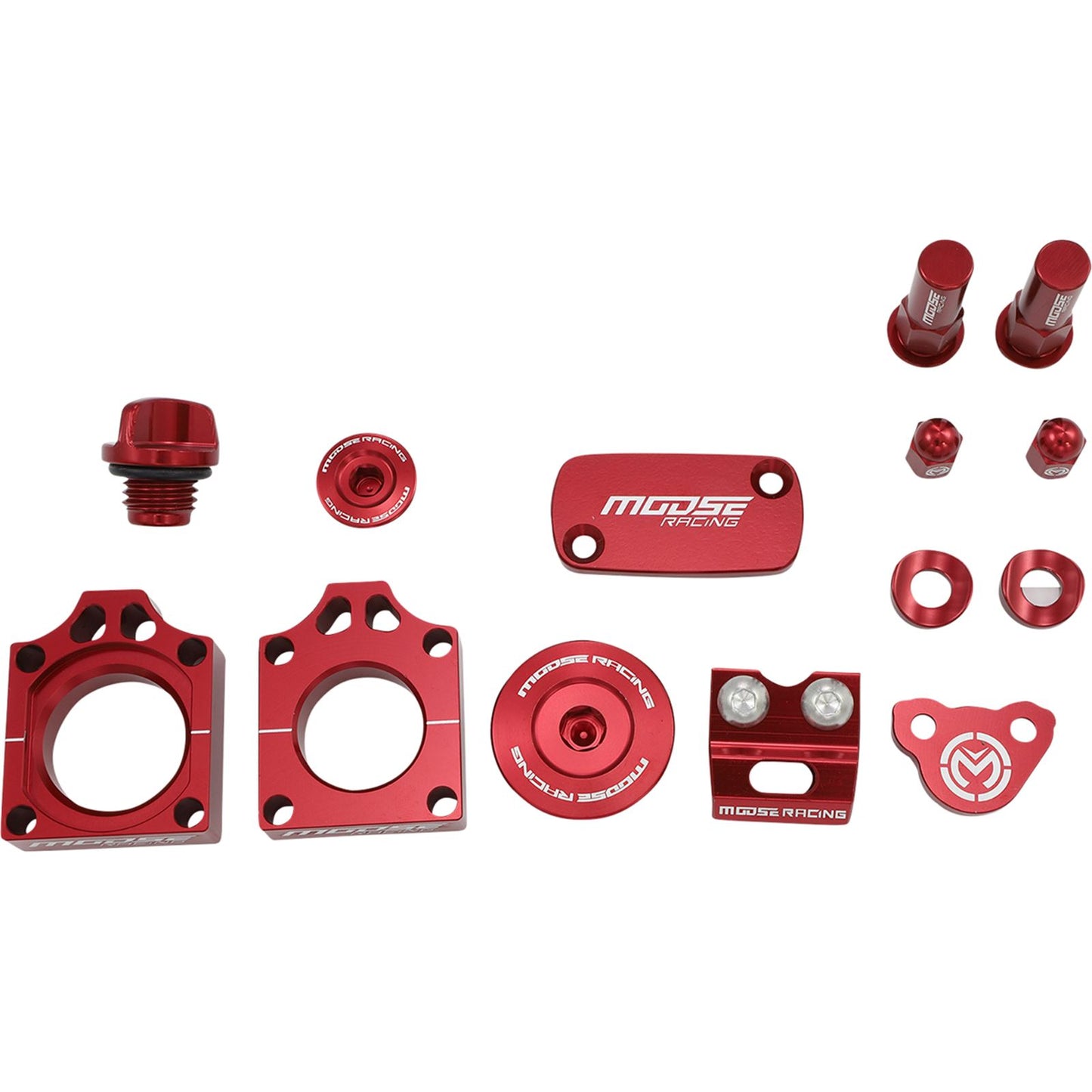 Moose Offroad Bling Kit for Honda - Red 1231-1470_1056879