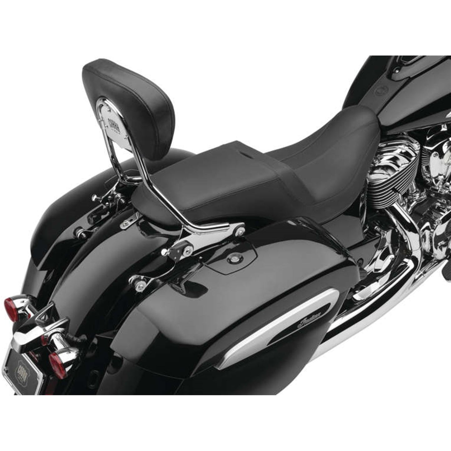 Cobra Detachable Backrest - Chrome for Indian Models '14 - '22 502-2000_1061759