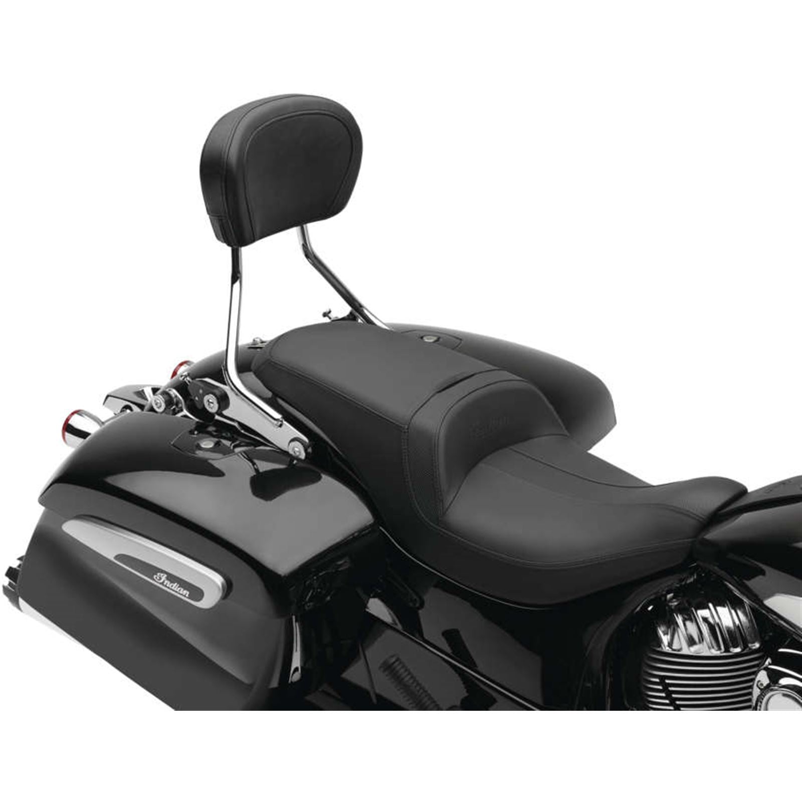 Cobra Detachable Backrest - Chrome for Indian Models '14 - '22 502-2000_1061760