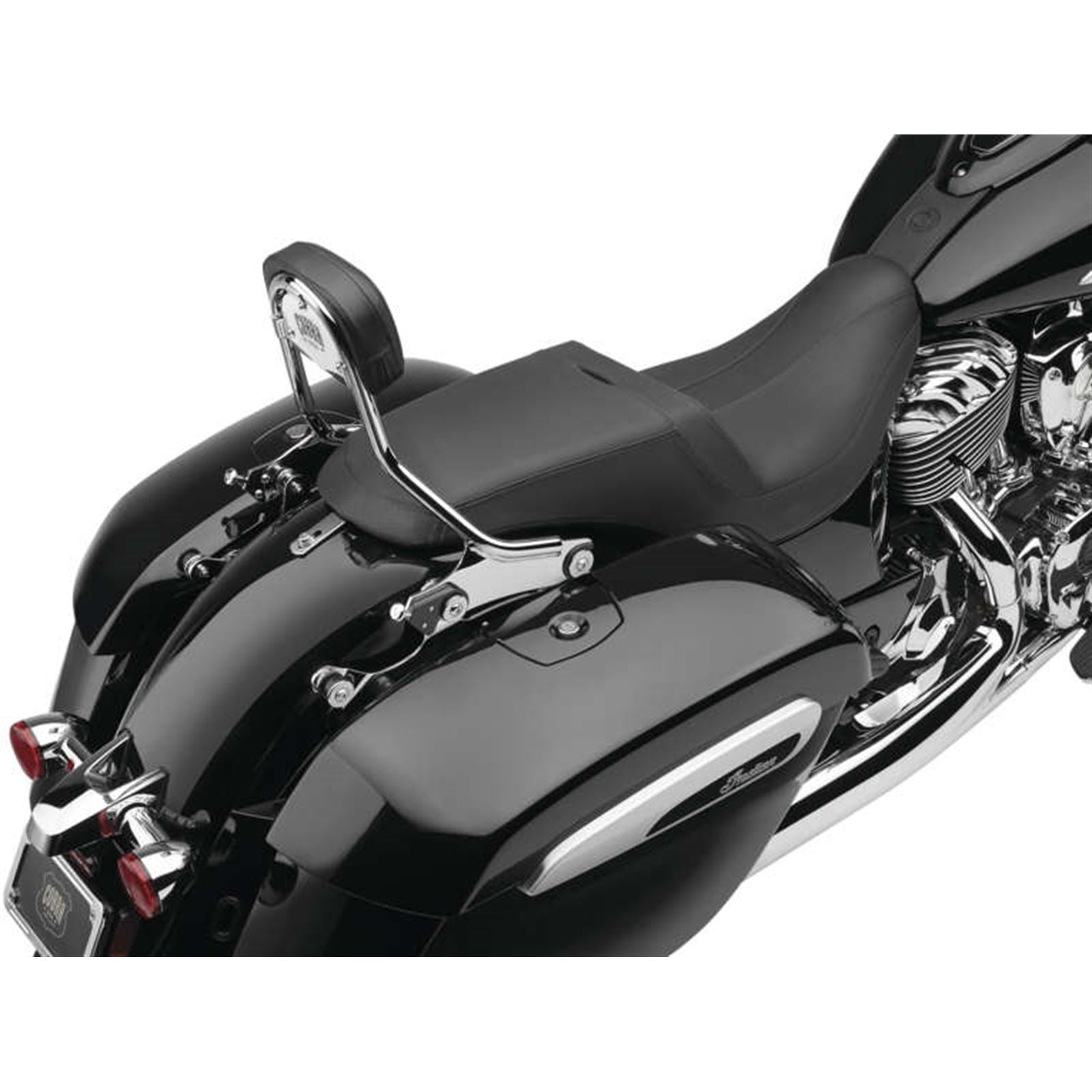 Cobra Detachable Backrest - Chrome - for Indian Chieftain 502-2200_1061176