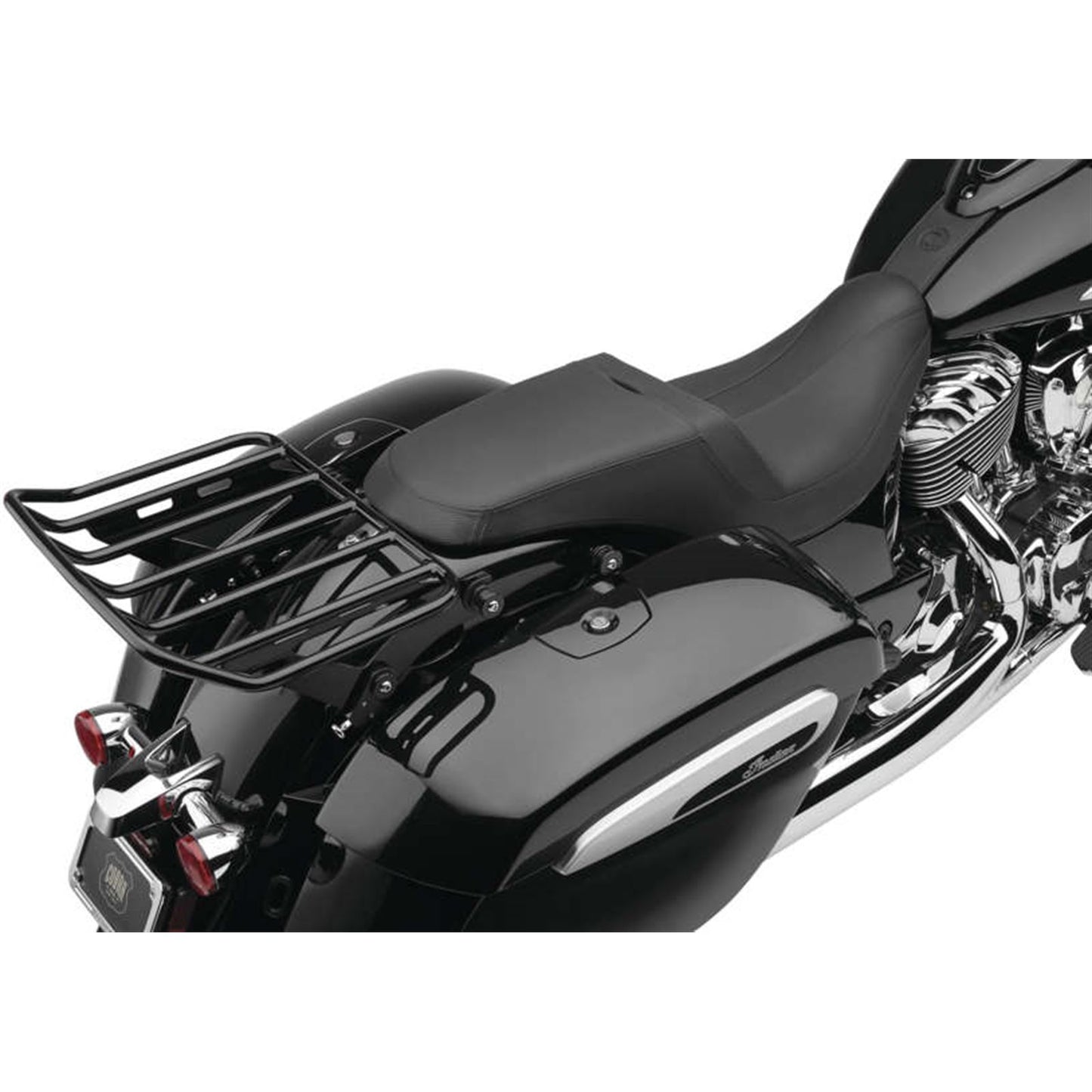 Cobra Detachable Rack - Black - for Indian Chieftain '14 - '22 OPEN BOX [MPN: 502-2600B]_1601236