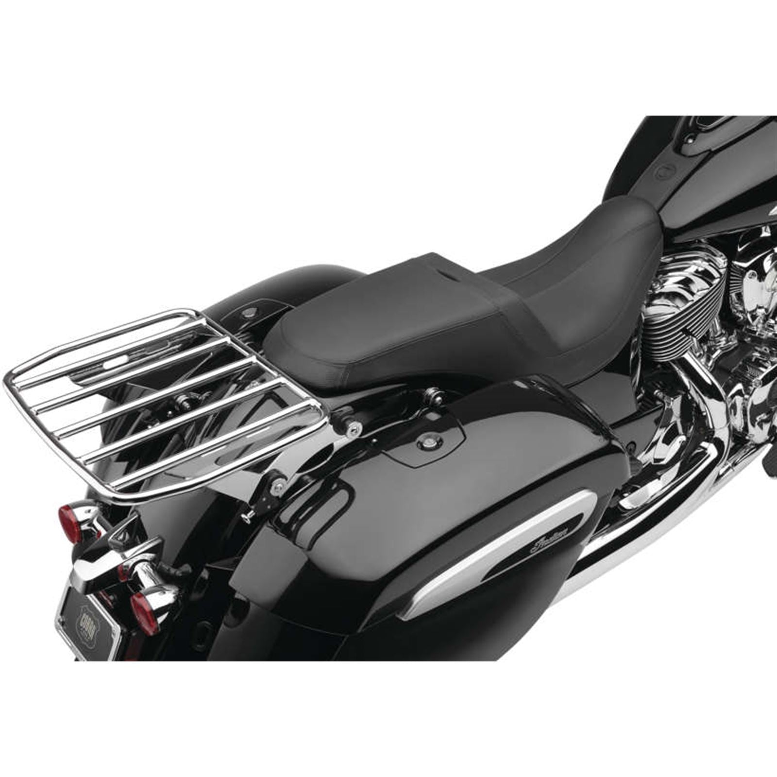 Cobra Detachable Rack - Chrome - for Indian Chieftain '14-22 OPEN BOX [MPN: 502-2800]_1777781