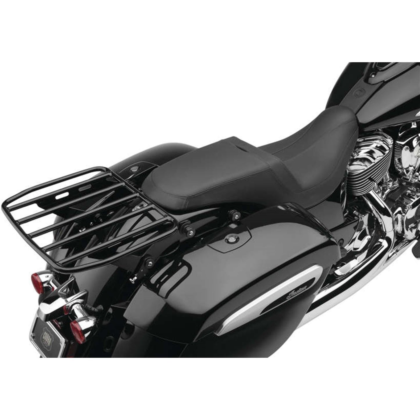 Cobra Detachable Rack - Black - for Indian Chieftain - '14-22 502-2800B_993336