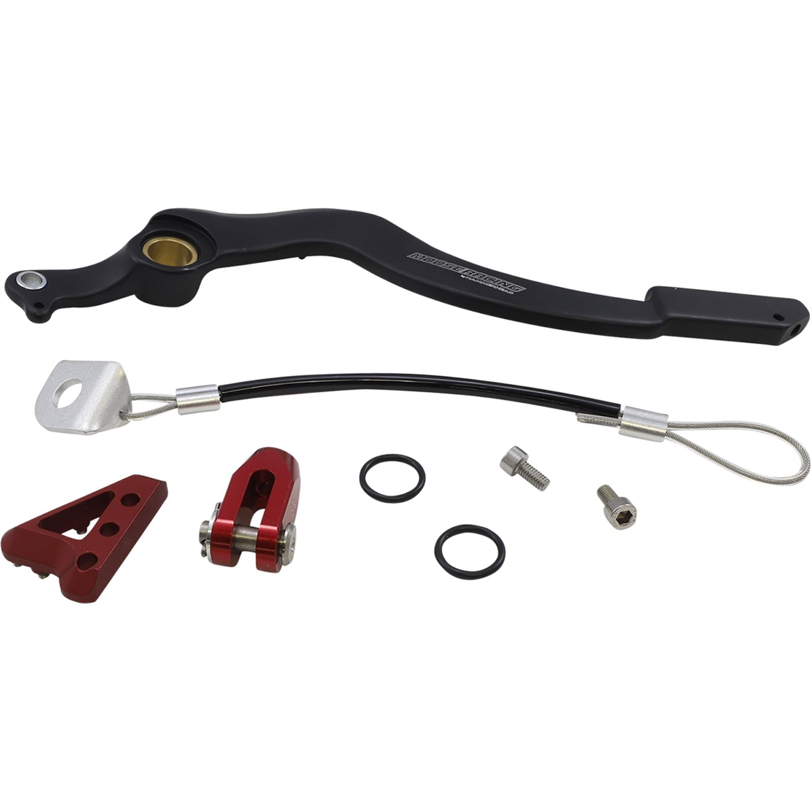 Moose Offroad Brake Pedal - Red - For Honda 1610-0609_1057007