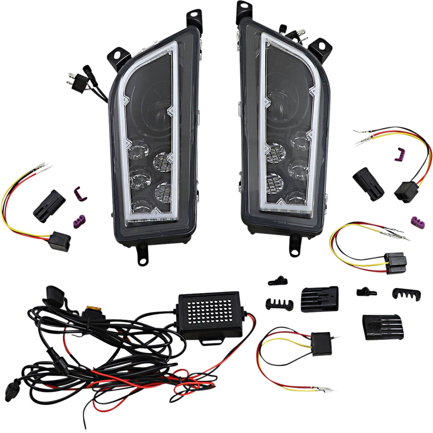 Moose Offroad LED Headlight for Polaris RZR900 - Clear 2001-2328_1031510