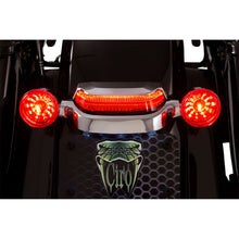Ciro Taillight - Red - Chrome for Harley-Davidson [MPN: 40173]_1056971
