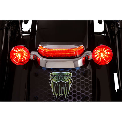 Ciro Taillight - Red - Chrome for Harley-Davidson [MPN: 40173]_1056971