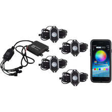 Moose Offroad 4 Pod Rock Light Kit - RBG 2040-2684_1031598
