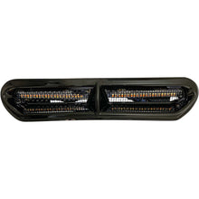 Custom Dynamics LED Vent Insert - Amber/White - Black with Black Mesh CD-VENT-AW2-BB_1057050