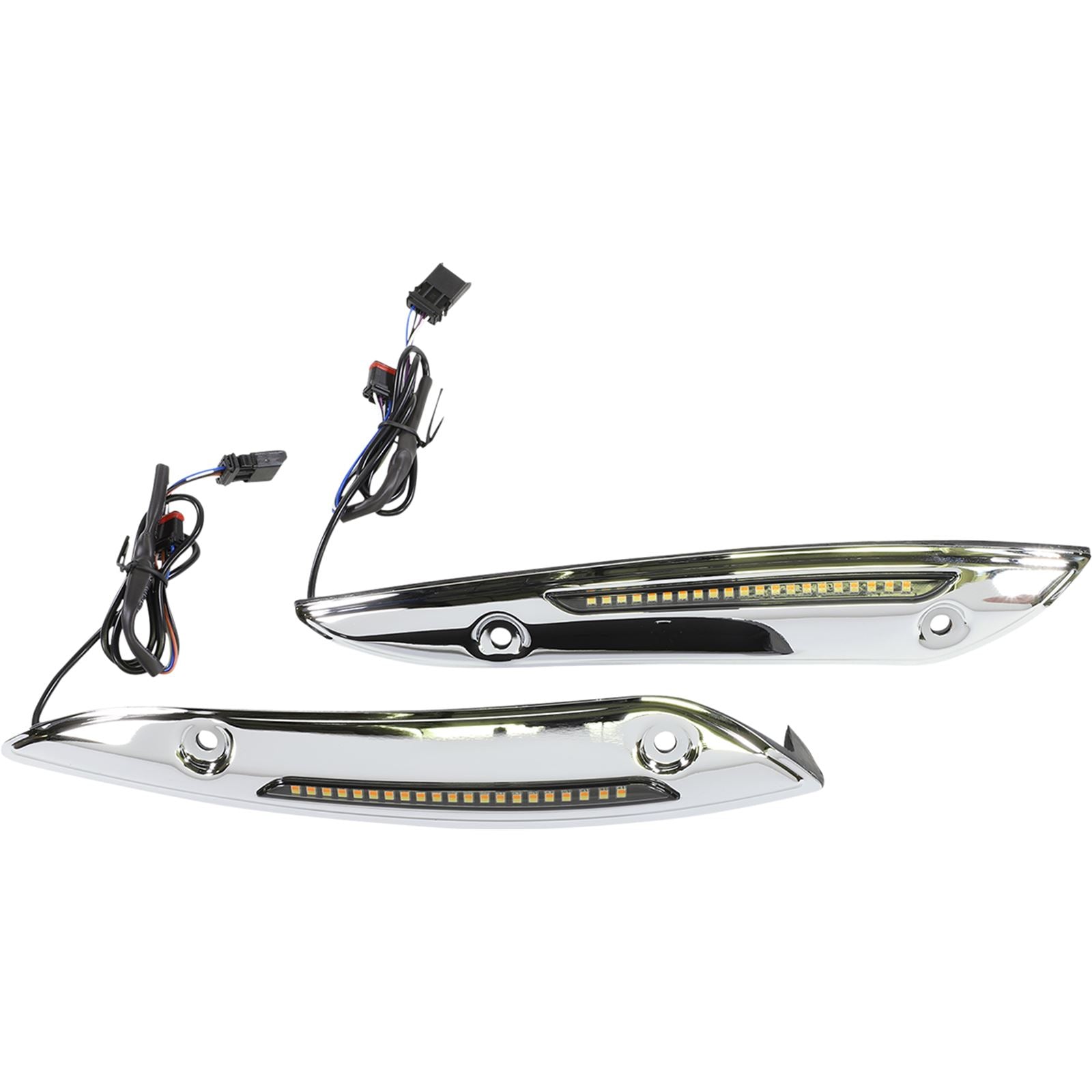 Custom Dynamics Windshield Trim - Chrome CD-RG-WT-AW2-C_1057063