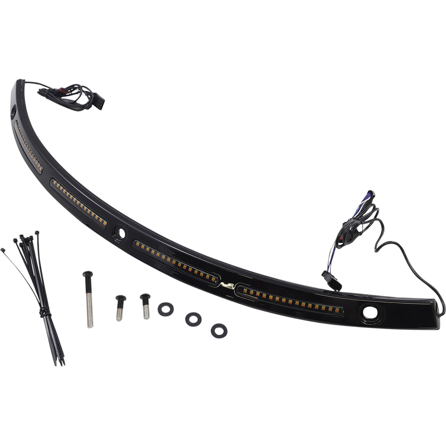 Custom Dynamics Windshield Trim - Black CD-WT2-14-B_1057045