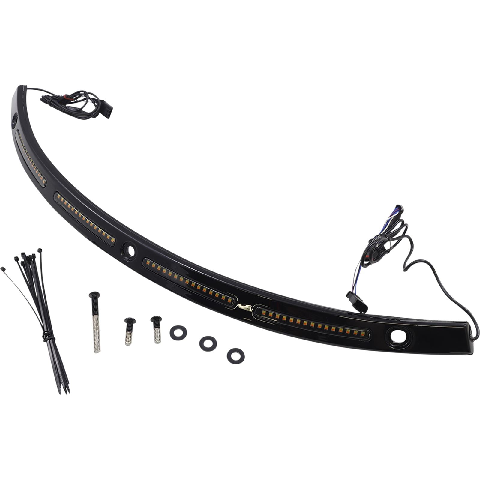 Custom Dynamics Windshield Trim - Black CD-WT2-14-B_1057045