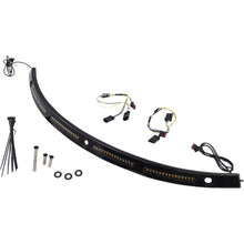 Custom Dynamics Windshield Trim - Sequential Turn Signals - Black CD-WT2-SEQ-14-B_1057044