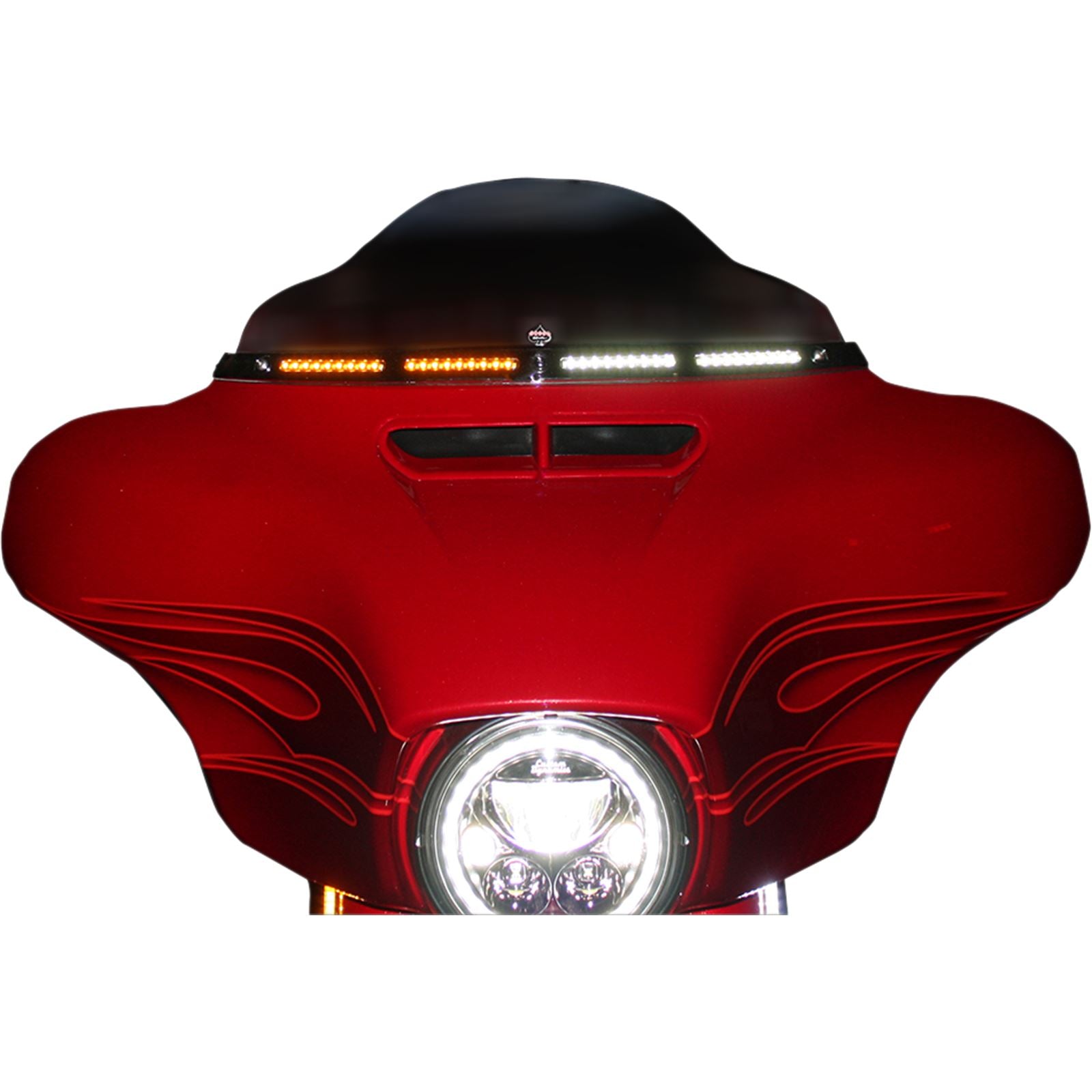 Custom Dynamics Windshield Trim - Black CD-WT2-05-B_1057042